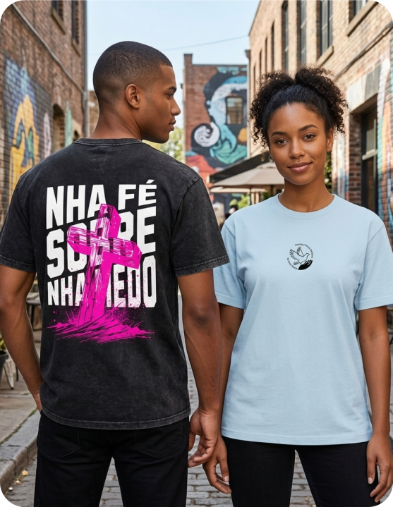 Unisex Snow Washed Oversized Cotton T-Shirt